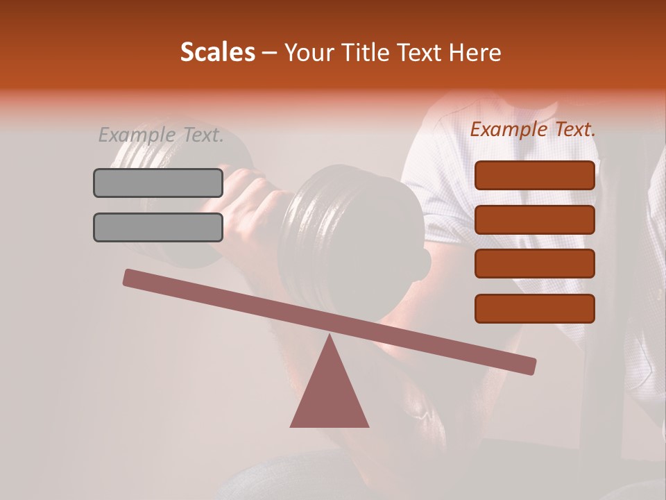 Office Exercise Manager PowerPoint Template