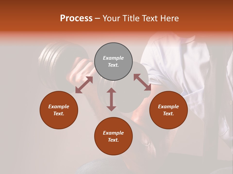Office Exercise Manager PowerPoint Template