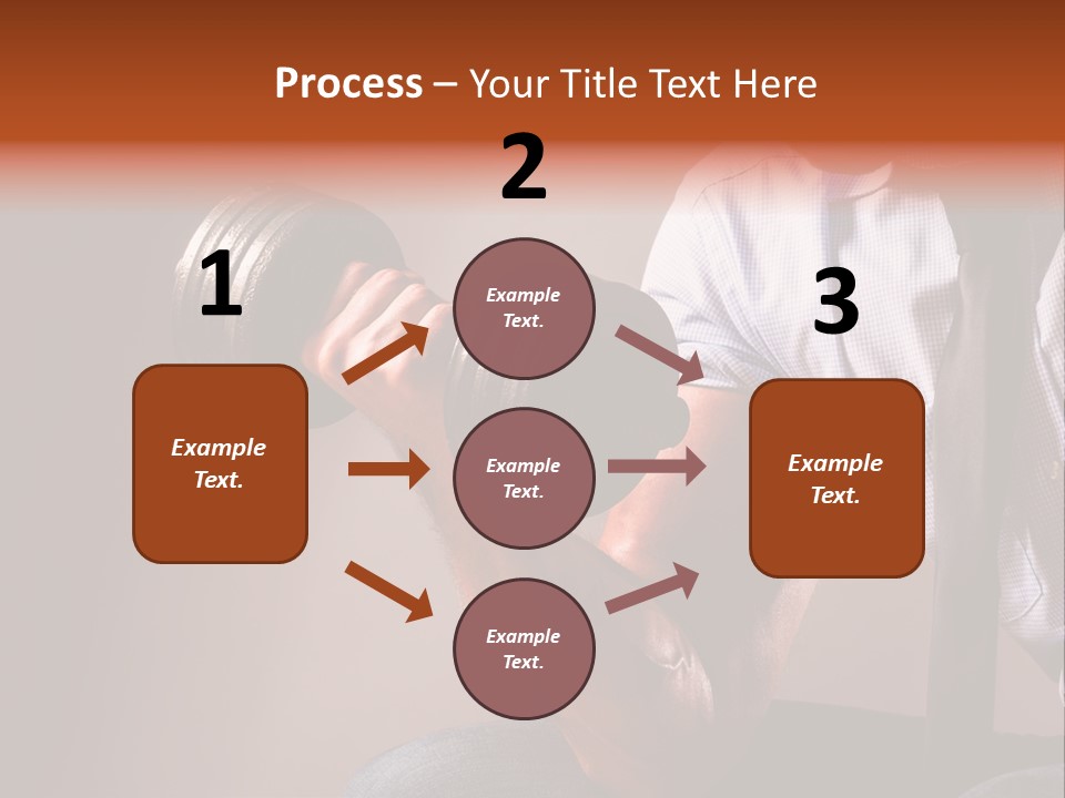 Office Exercise Manager PowerPoint Template