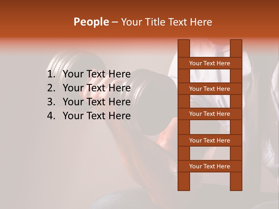 Office Exercise Manager PowerPoint Template