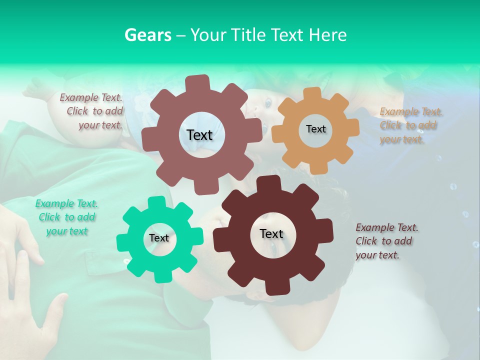 Toddler Parent Love PowerPoint Template