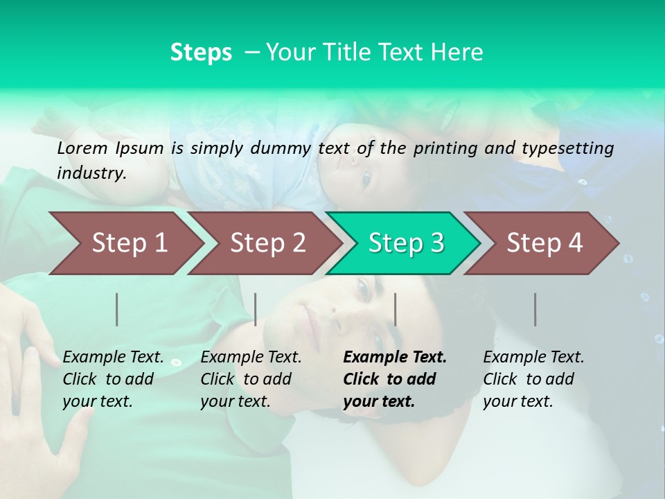 Toddler Parent Love PowerPoint Template
