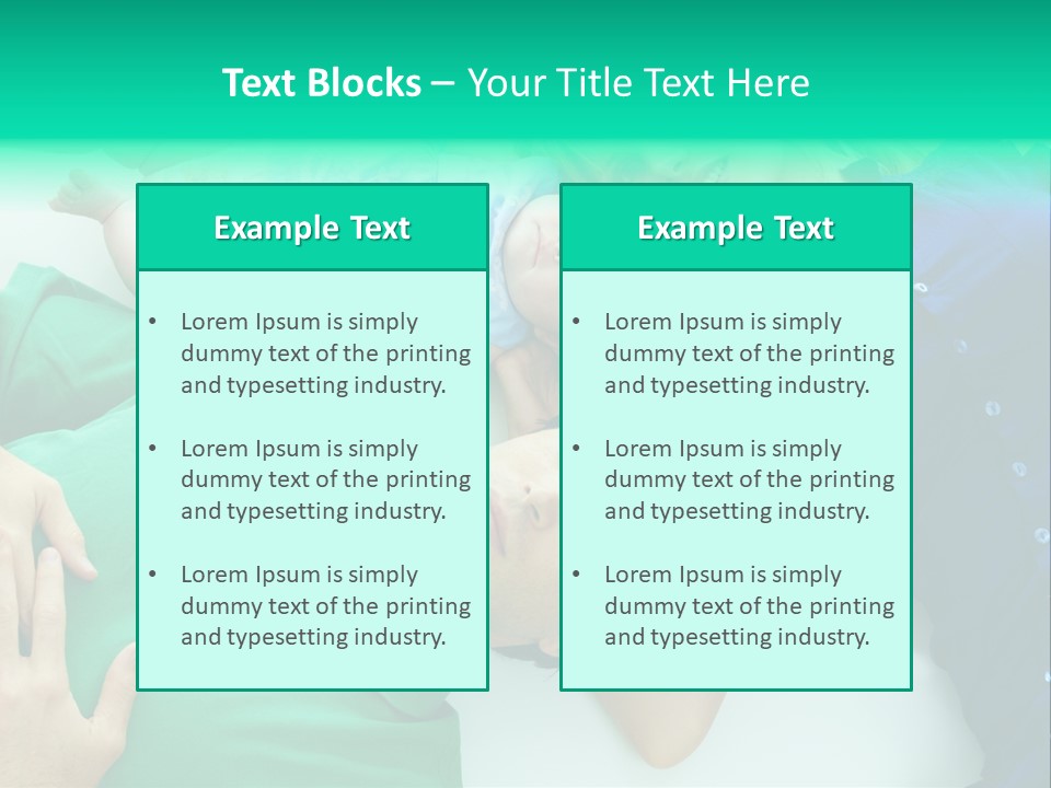 Toddler Parent Love PowerPoint Template