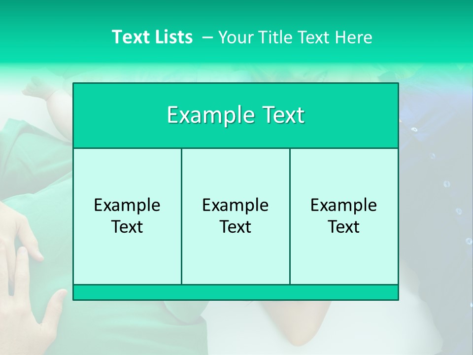 Toddler Parent Love PowerPoint Template