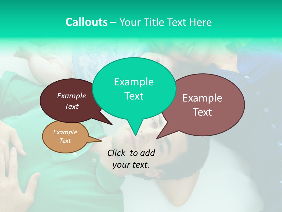 Toddler Parent Love PowerPoint Template