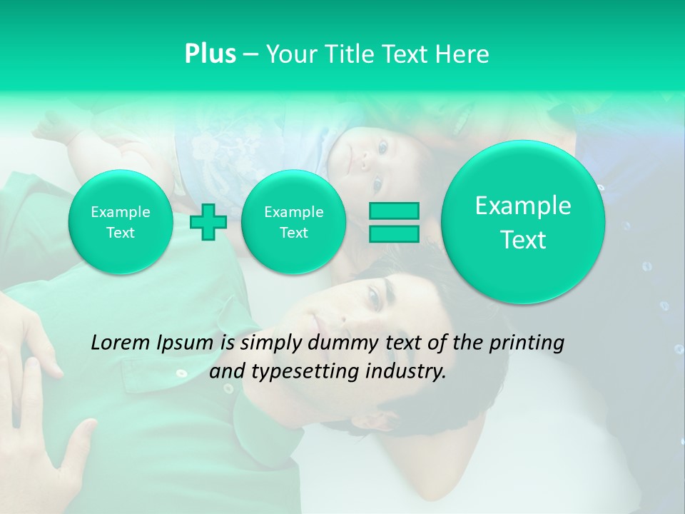 Toddler Parent Love PowerPoint Template