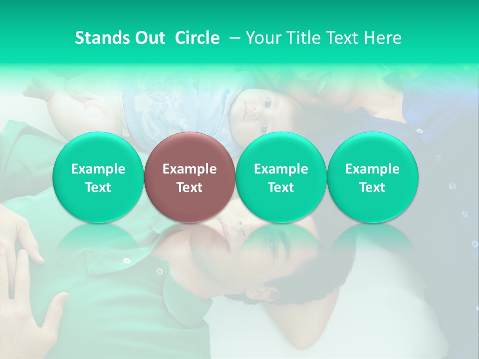 Toddler Parent Love PowerPoint Template