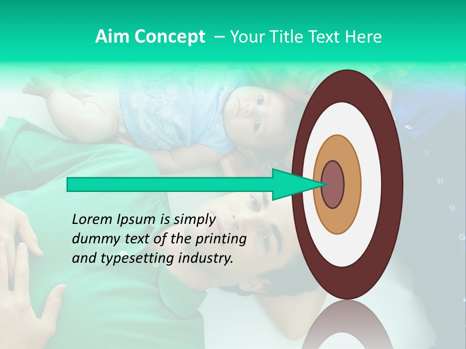 Toddler Parent Love PowerPoint Template