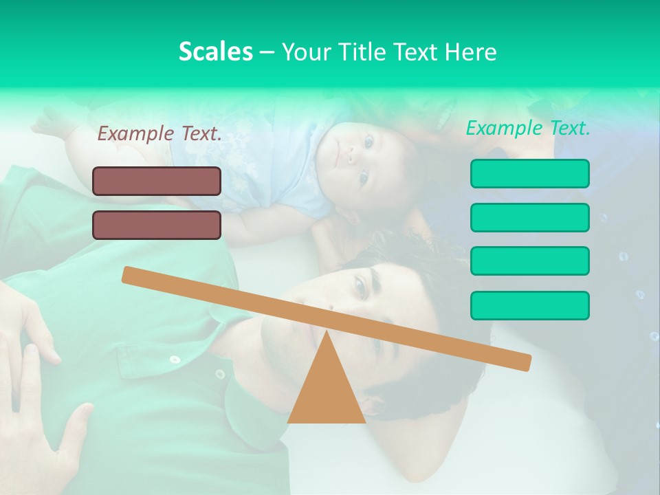 Toddler Parent Love PowerPoint Template