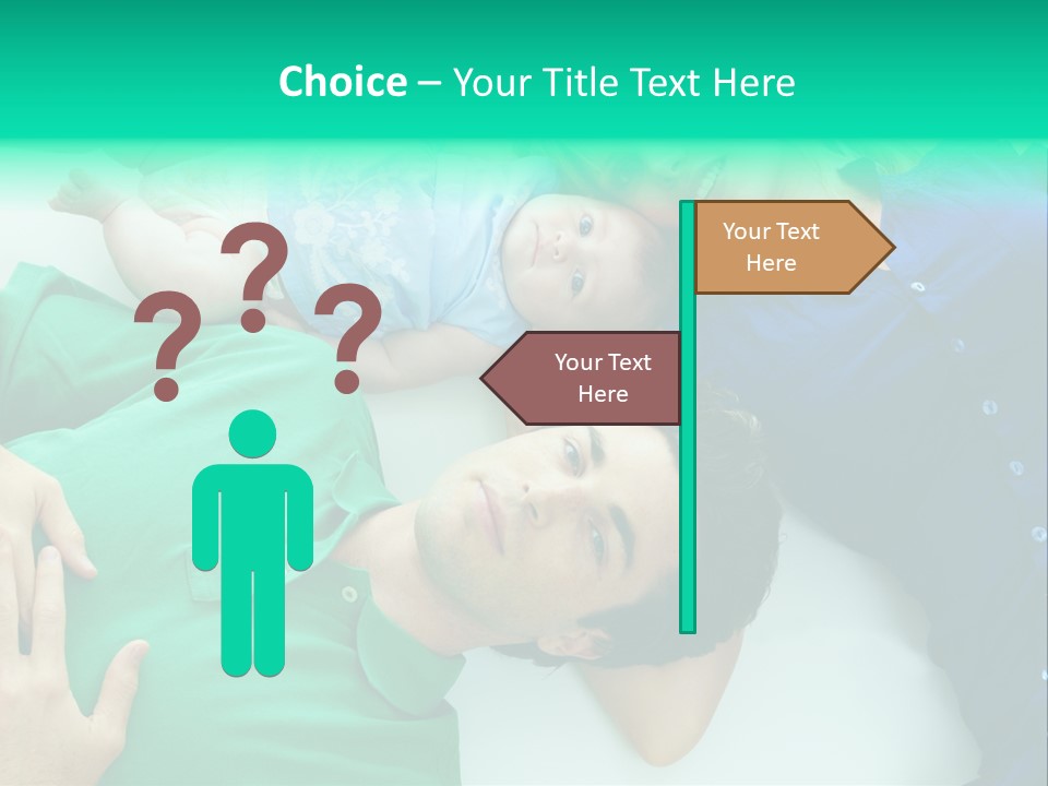 Toddler Parent Love PowerPoint Template