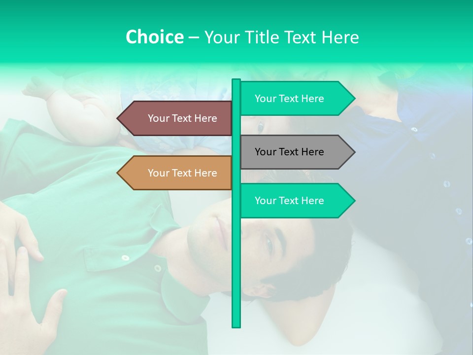 Toddler Parent Love PowerPoint Template