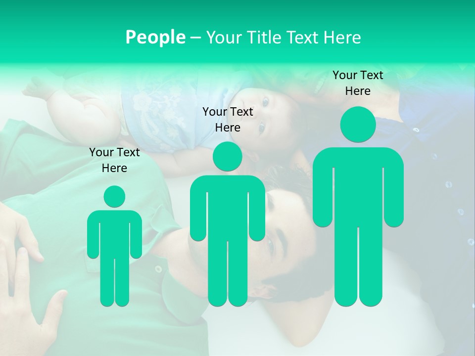 Toddler Parent Love PowerPoint Template