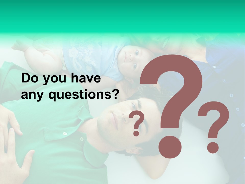 Toddler Parent Love PowerPoint Template