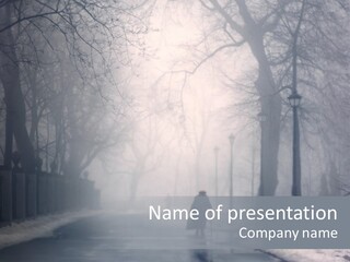 Stress Hornbeam Forest PowerPoint Template