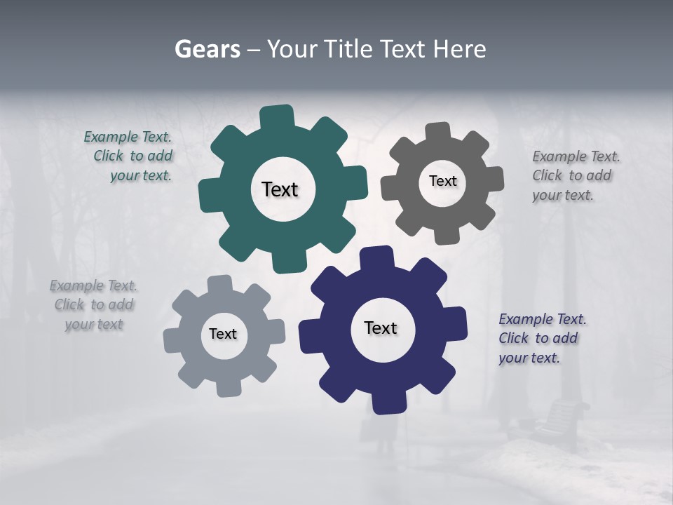 Stress Hornbeam Forest PowerPoint Template