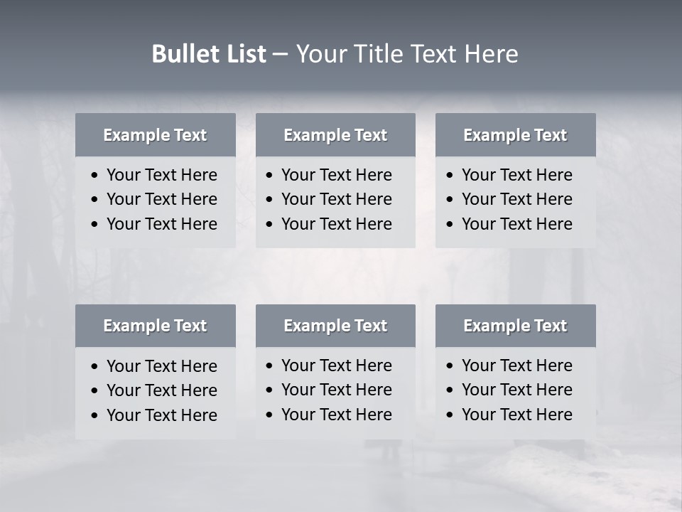 Stress Hornbeam Forest PowerPoint Template