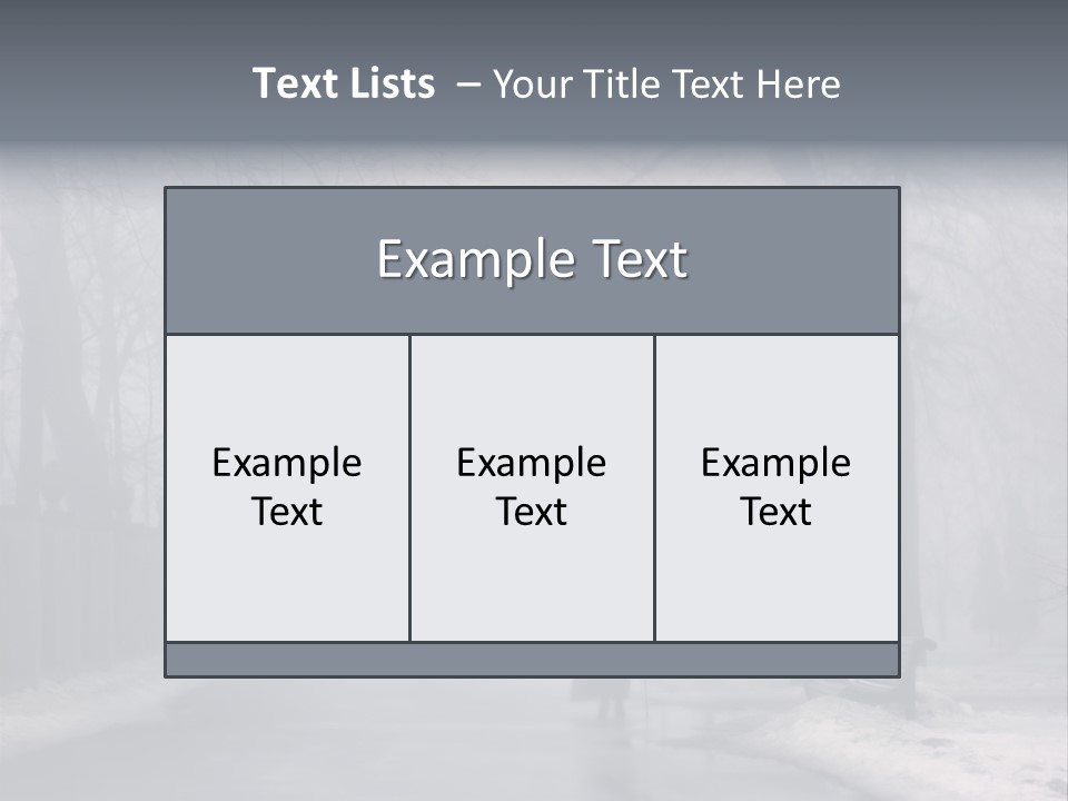 Stress Hornbeam Forest PowerPoint Template