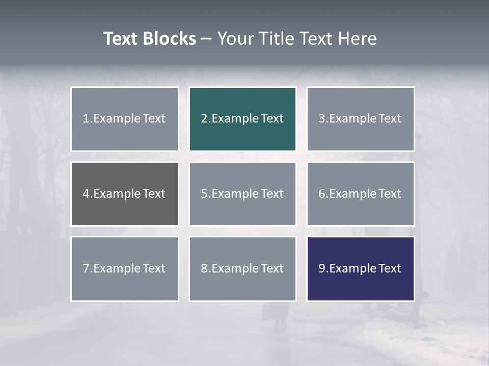 Stress Hornbeam Forest PowerPoint Template
