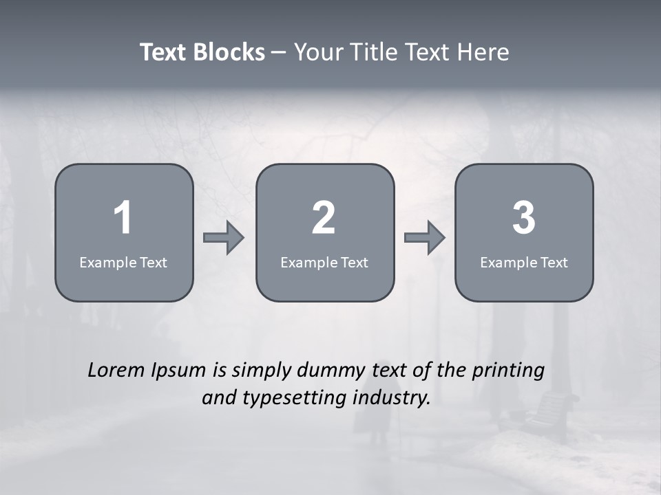 Stress Hornbeam Forest PowerPoint Template