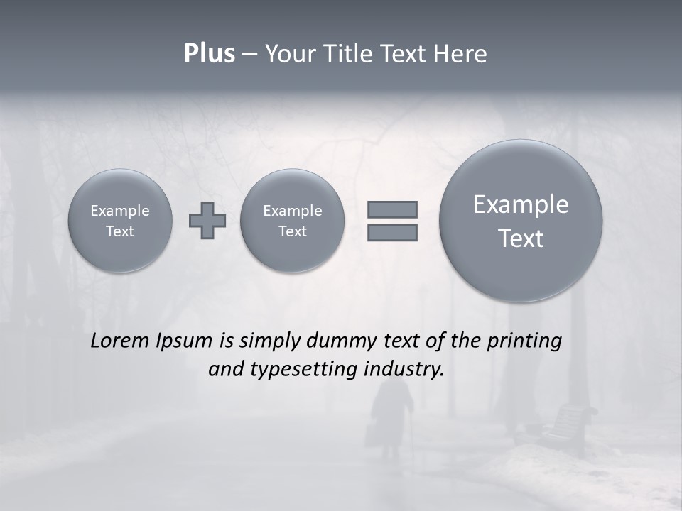 Stress Hornbeam Forest PowerPoint Template