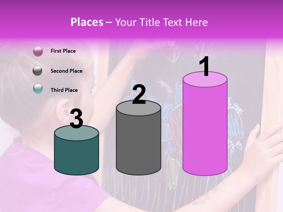 Art Study Caucasian PowerPoint Template