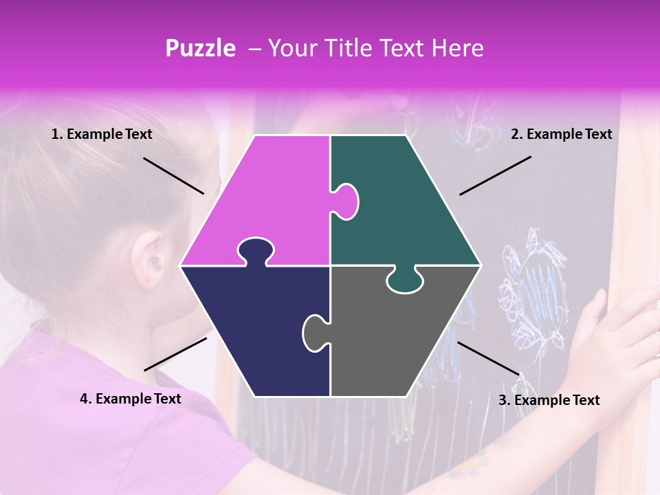 Art Study Caucasian PowerPoint Template