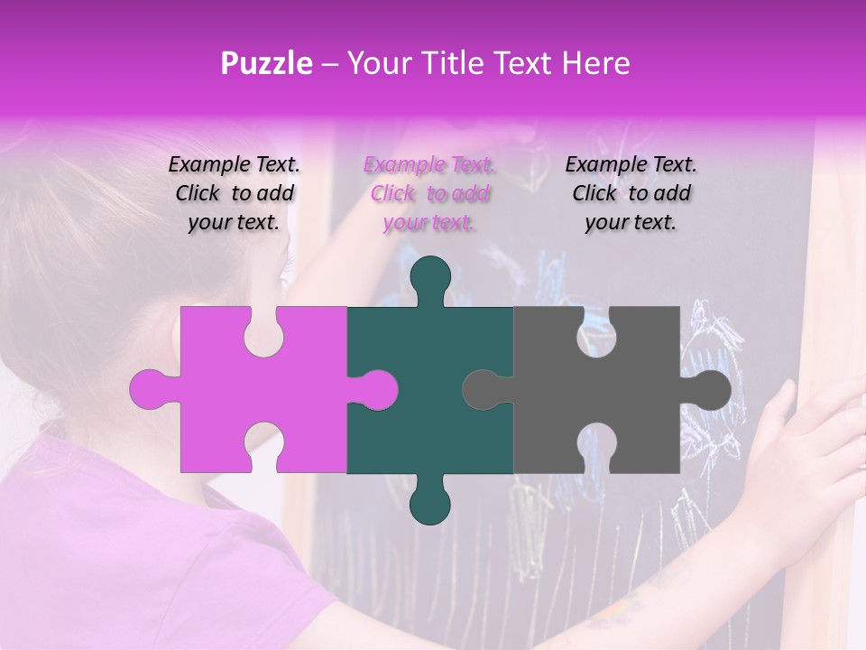 Art Study Caucasian PowerPoint Template