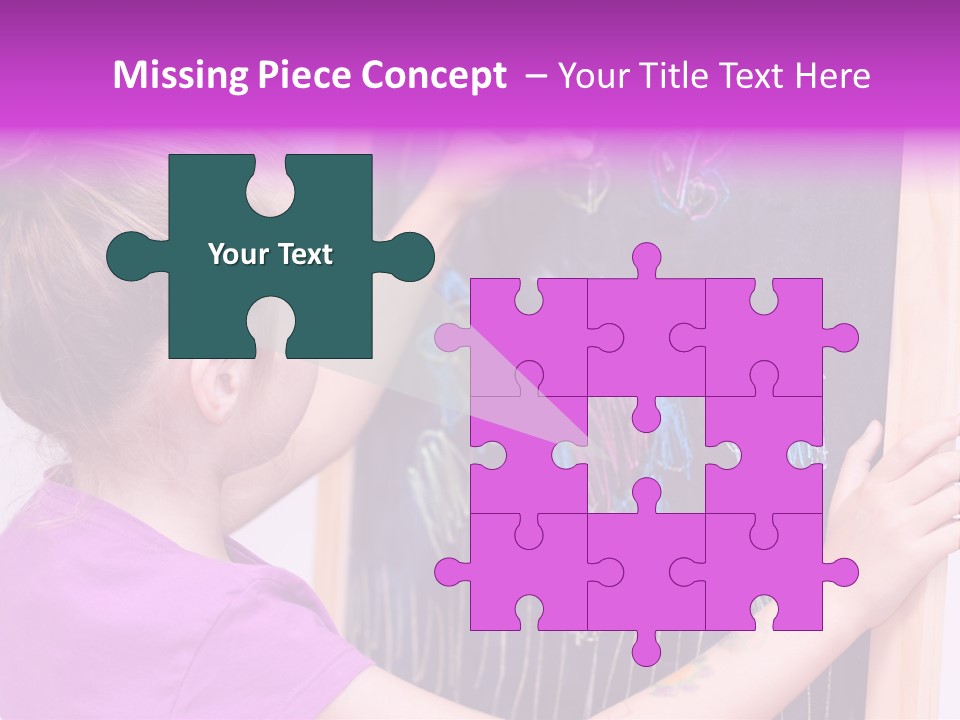 Art Study Caucasian PowerPoint Template