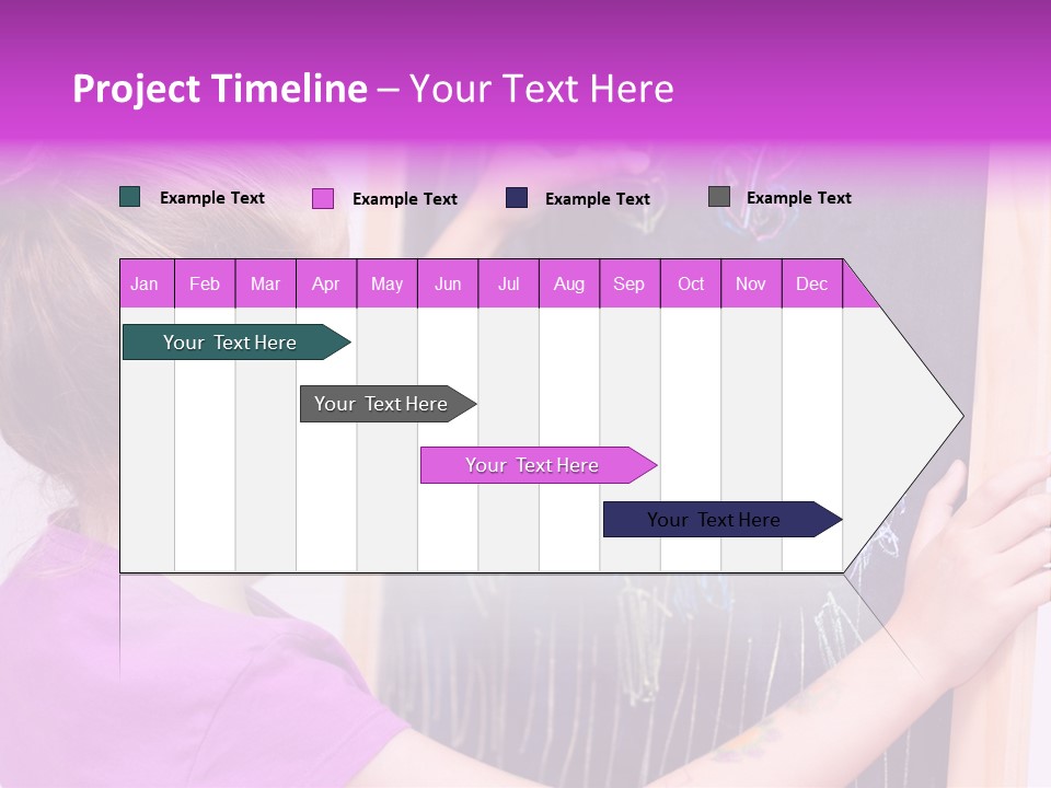 Art Study Caucasian PowerPoint Template