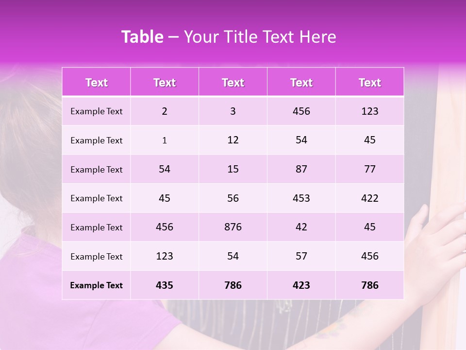 Art Study Caucasian PowerPoint Template