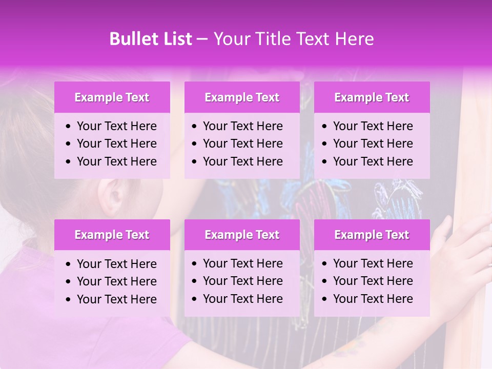 Art Study Caucasian PowerPoint Template