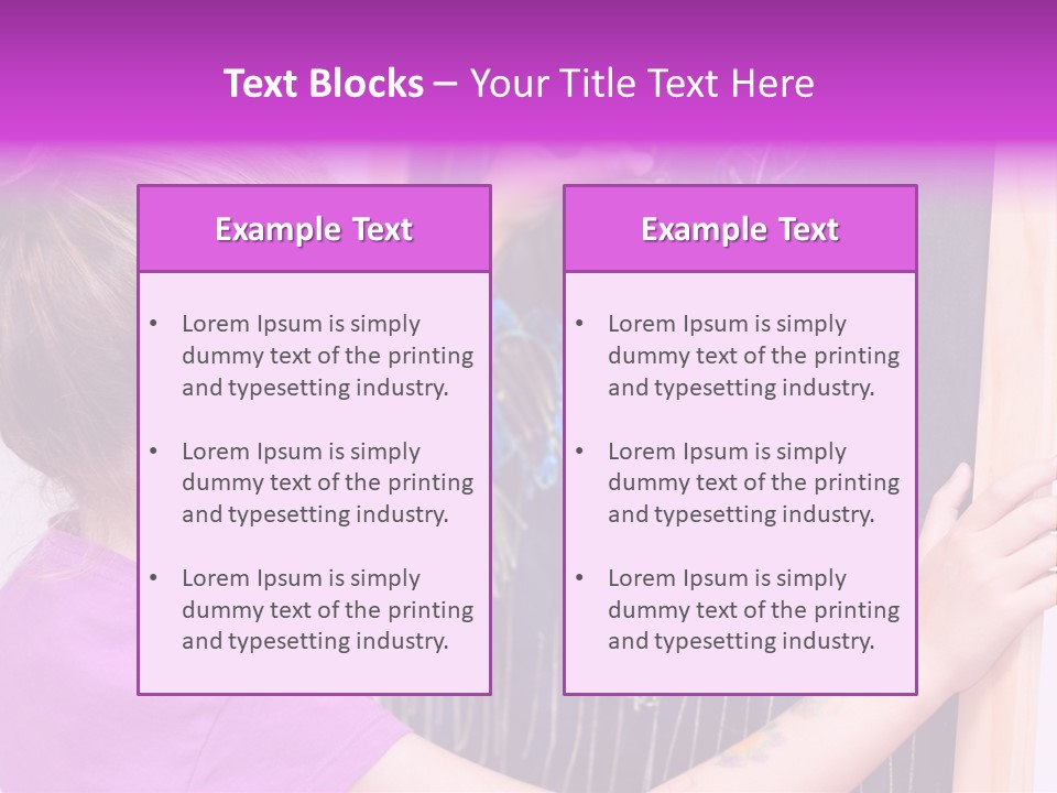 Art Study Caucasian PowerPoint Template