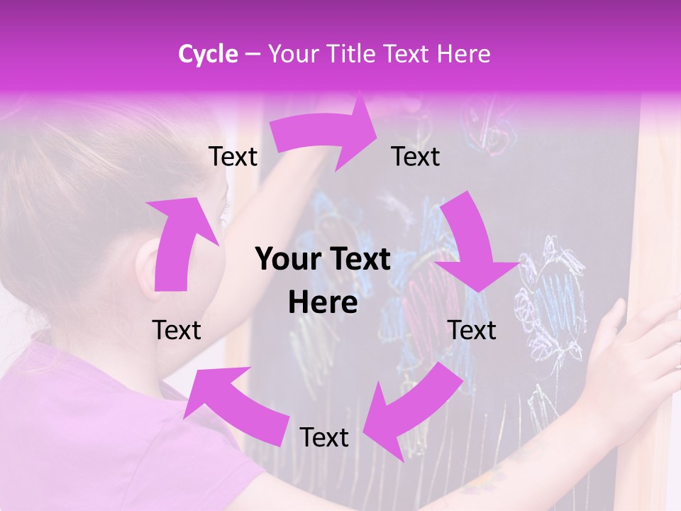 Art Study Caucasian PowerPoint Template