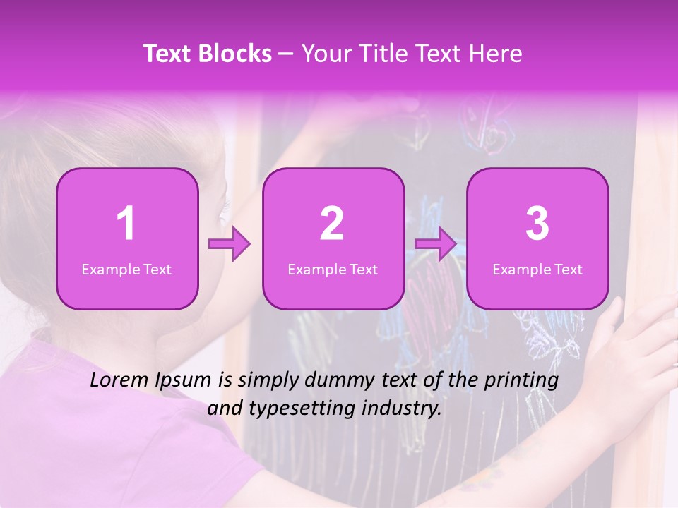 Art Study Caucasian PowerPoint Template