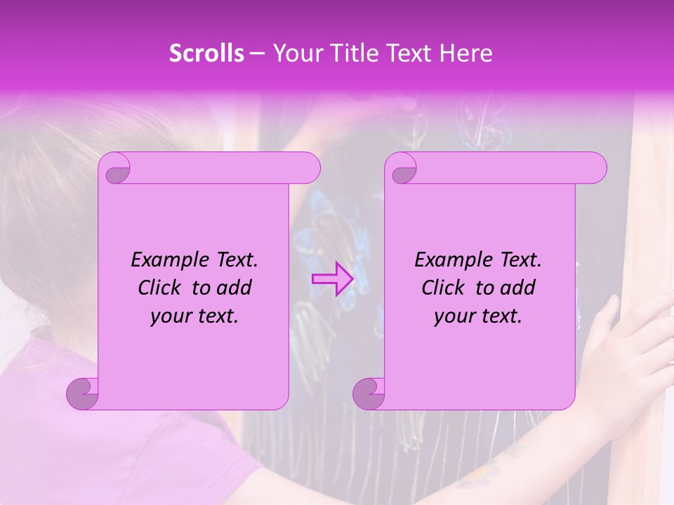 Art Study Caucasian PowerPoint Template