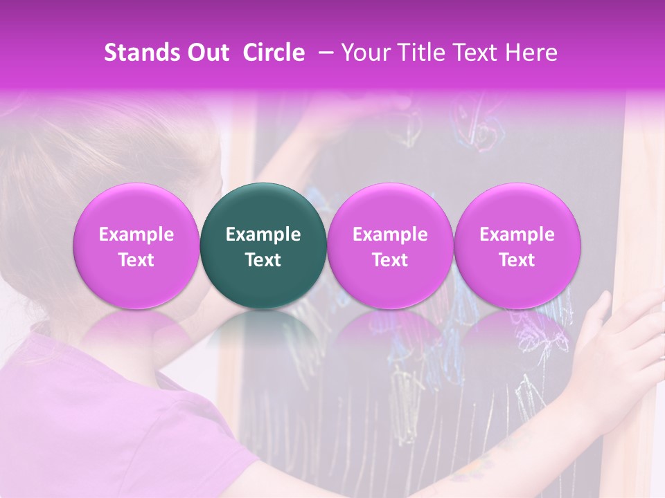 Art Study Caucasian PowerPoint Template