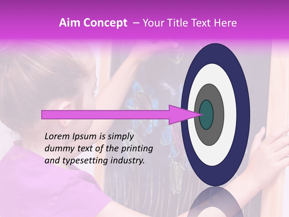 Art Study Caucasian PowerPoint Template