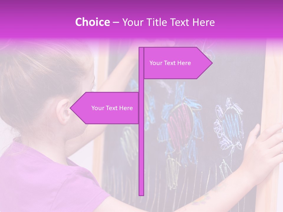 Art Study Caucasian PowerPoint Template