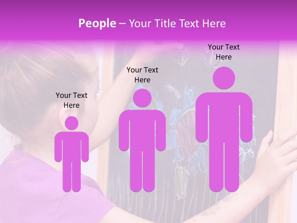 Art Study Caucasian PowerPoint Template