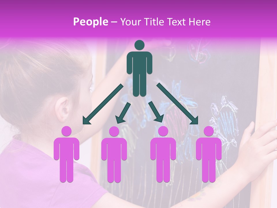 Art Study Caucasian PowerPoint Template