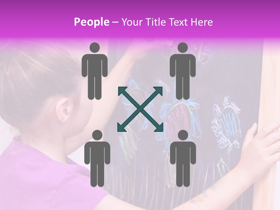 Art Study Caucasian PowerPoint Template