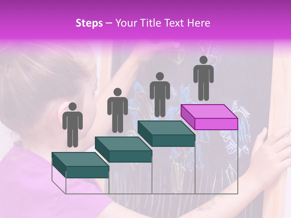 Art Study Caucasian PowerPoint Template