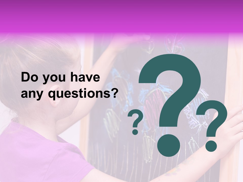 Art Study Caucasian PowerPoint Template