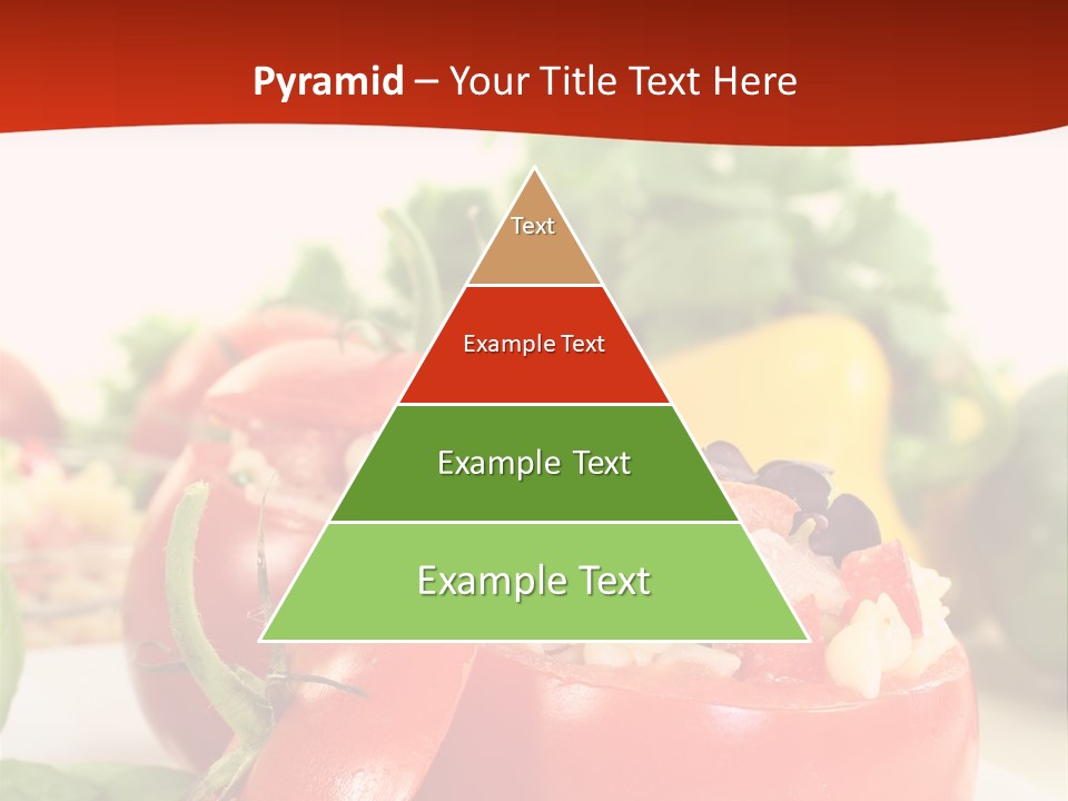 Bell Pepper Catering Lemon PowerPoint Template