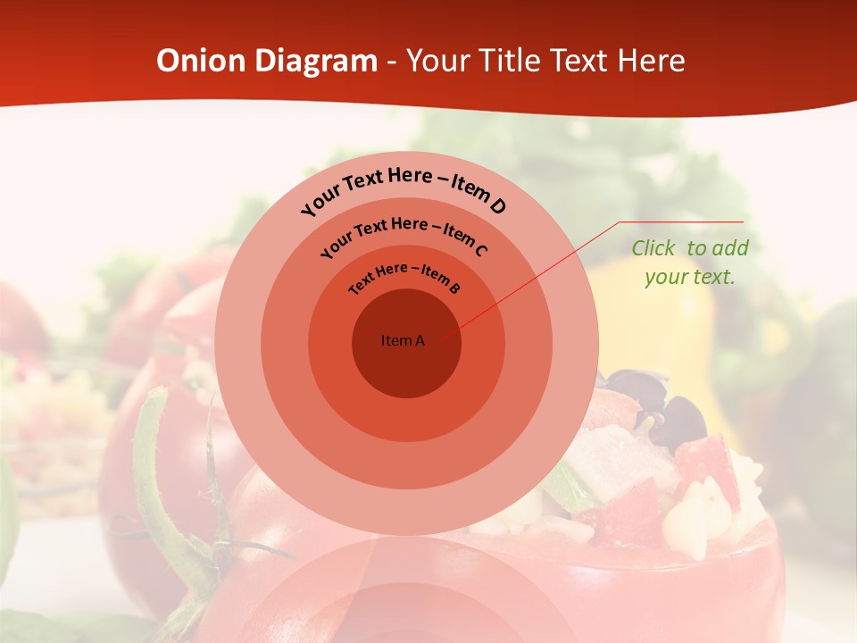 Bell Pepper Catering Lemon PowerPoint Template