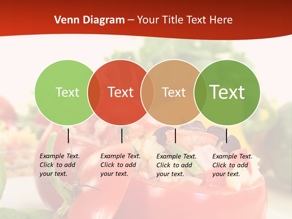 Bell Pepper Catering Lemon PowerPoint Template