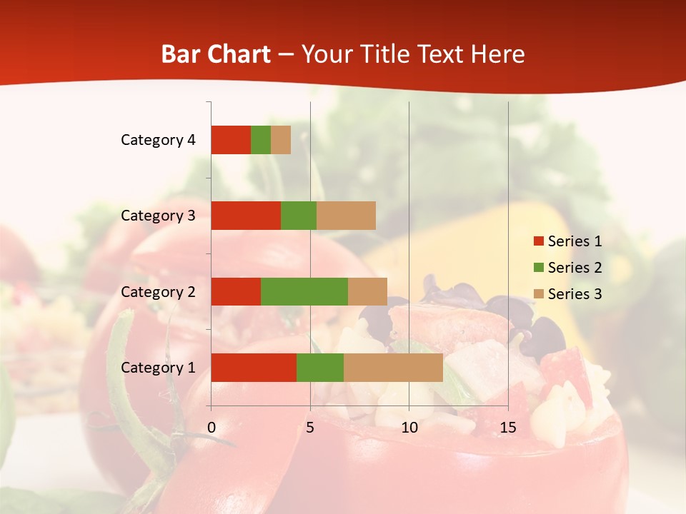 Bell Pepper Catering Lemon PowerPoint Template