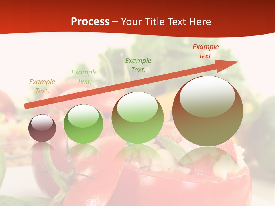 Bell Pepper Catering Lemon PowerPoint Template