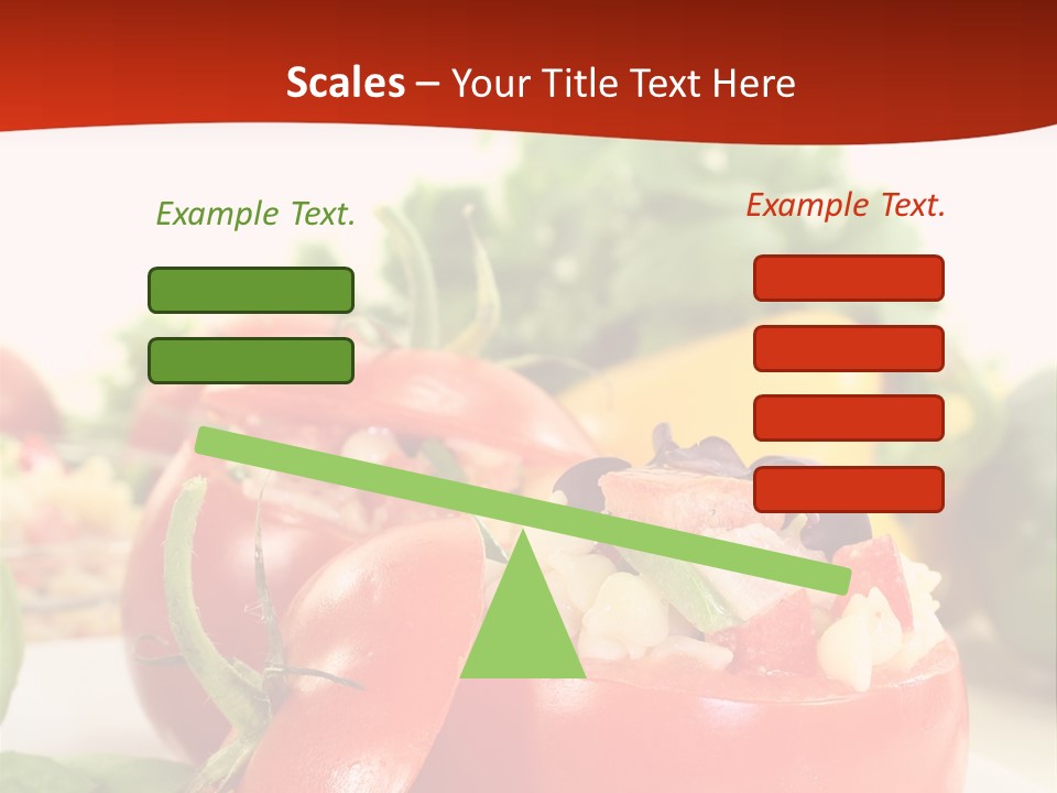 Bell Pepper Catering Lemon PowerPoint Template