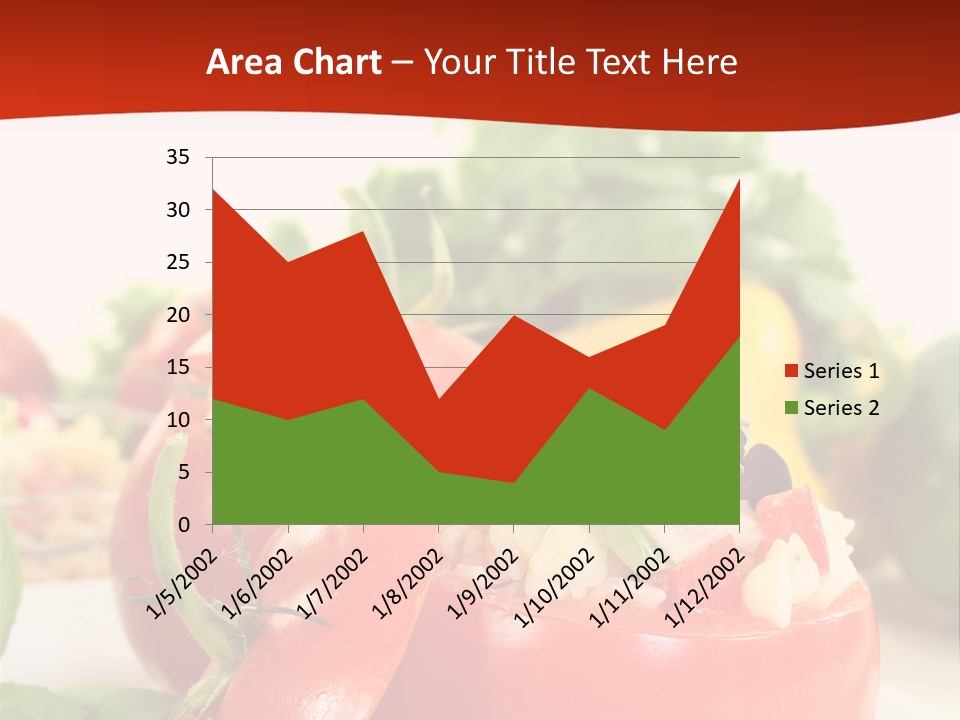Bell Pepper Catering Lemon PowerPoint Template